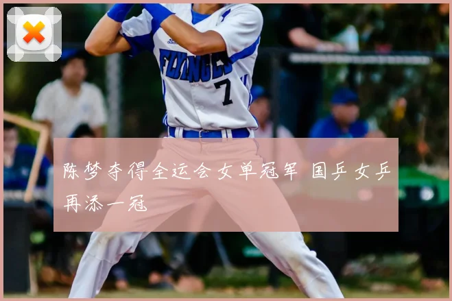陈梦夺得全运会女单冠军 国乒女乒再添一冠