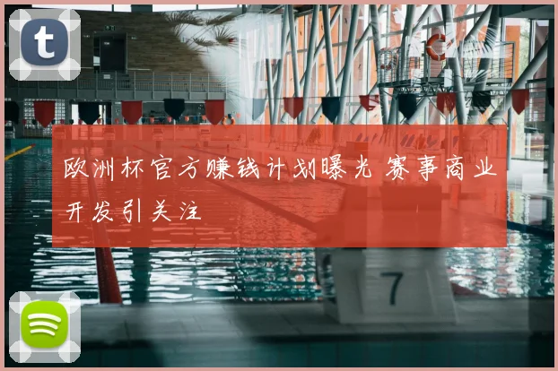 欧洲杯官方赚钱计划曝光 赛事商业开发引关注